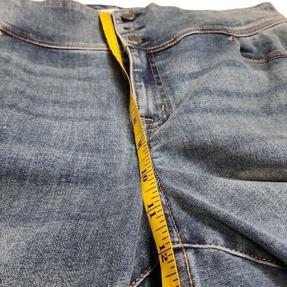 Lane Bryant Womens High Rise Jegging Plus Size 18 Stretch Denim Flex Magic Waist - Picture 10 of 12